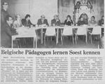 Eerste lerarenvergadering RMS Soest